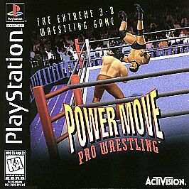 Power Move Wrestling - Playstation 1 - Complete Video Games Sony   