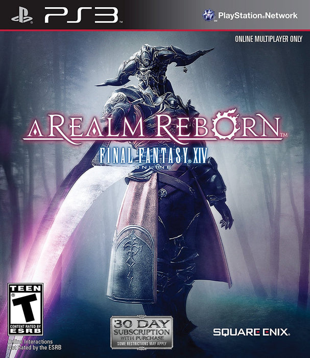 Final Fantasy XIV  A Realm Reborn— Playstation 3 - Complete Video Games Sony   