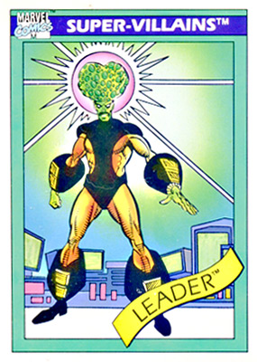 Marvel Universe 1990 - 070 - Leader Vintage Trading Card Singles Impel   