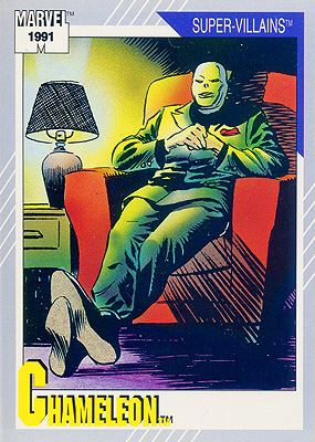 Marvel Universe 1991 - 061 - Chameleon Vintage Trading Card Singles Impel