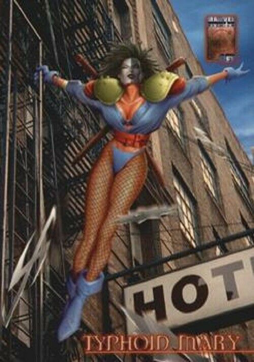 Marvel Premium QFX 1997 - 45 - Typhoid Mary Vintage Trading Card Singles Fleer