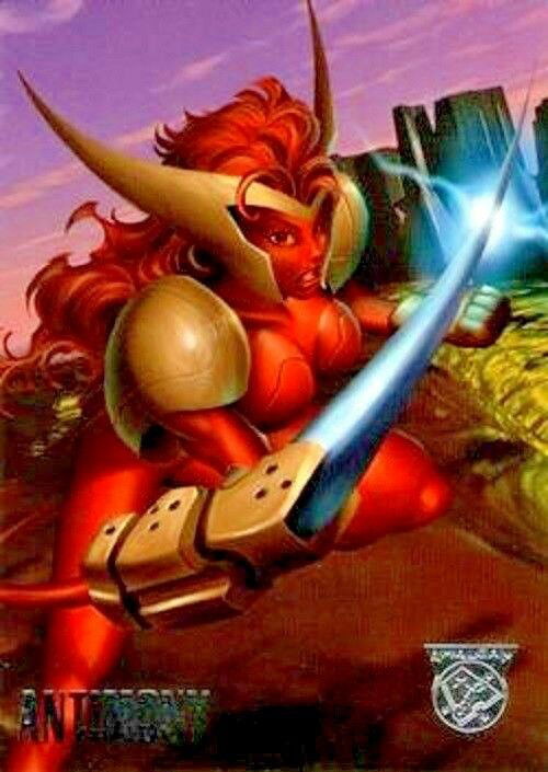 Marvel DC Amalgam 1996 - 32 - Antimony Vintage Trading Card Singles Skybox