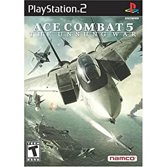 Ace Combat 5 - The Unsung War - Playstation 2 - Complete Video Games Sony   