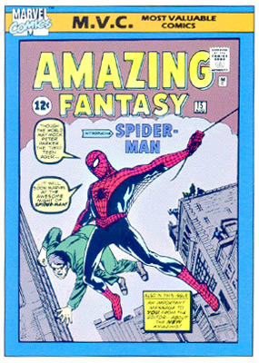 Marvel Universe 1990 - 126 - Amazing Fantasy #15 Vintage Trading Card Singles Impel   