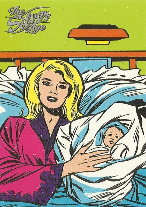 Marvel - The Silver Age 1998 - 76- Fantastic Four Annual #6 Vintage Trading Card Singles Skybox