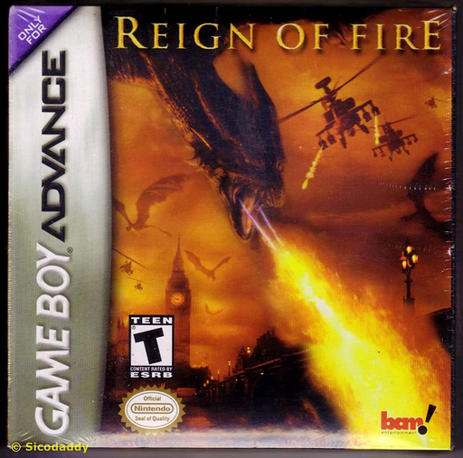 Reign of Fire - Game Boy Advance - Loose Video Games Nintendo   
