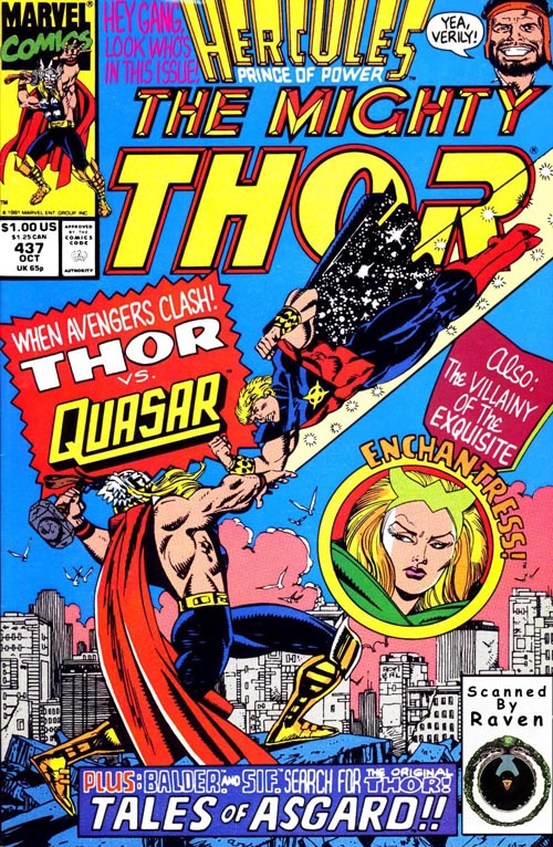 Thor, Vol. 1 #437 Comics Marvel   
