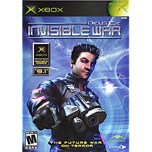 Deus Ex- Invisible War - Xbox - in Case Video Games Microsoft   