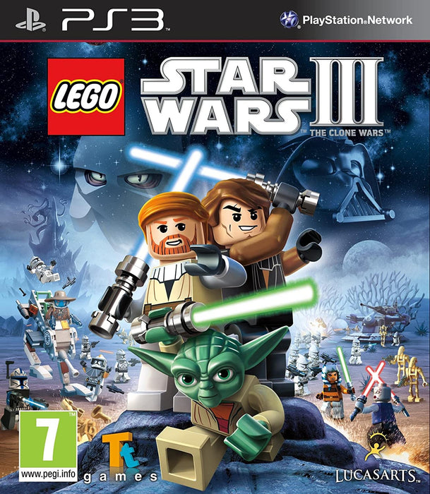 Lego Star Wars III - The Clone Wars - Playstation 3 - Complete Video Games Sony   