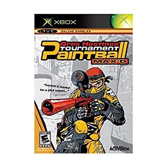 Greg Hasting’s Tournament Paintball Max’d - Xbox - in Case Video Games Microsoft   