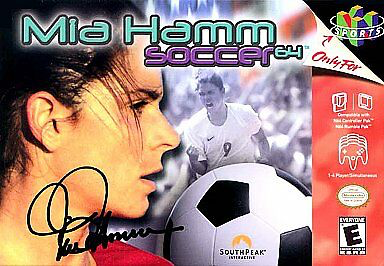 Mia Hamm Soccer 64 - N64 - Loose Video Games Nintendo   