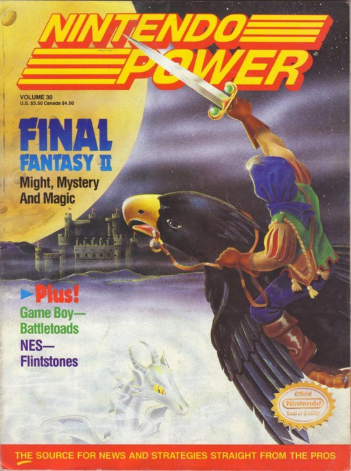 Nintendo Power - Issue 030 - Final Fantasy II Odd Ends Nintendo   