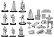 WizKids Deep Cuts Unpainted Miniatures: W12 Castle - Royal Court Miniatures WizKids   