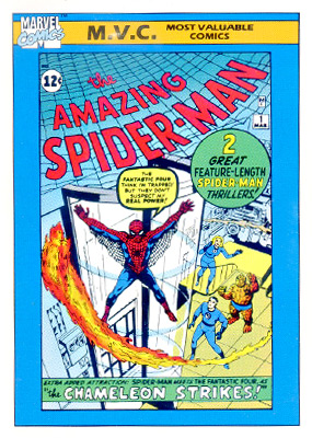 Marvel Universe 1990 - 131 - Amazing Spider-Man #1 Vintage Trading Card Singles Impel   