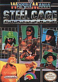 WWF Wrestlemania Steel Cage Challenge - NES - Loose Video Games Nintendo   