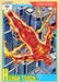 Marvel Universe 1991 - 010 - Human Torch Vintage Trading Card Singles Impel