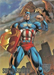 Marvel DC Amalgam 1996 - 01 - Super-Soldier Vintage Trading Card Singles Skybox   