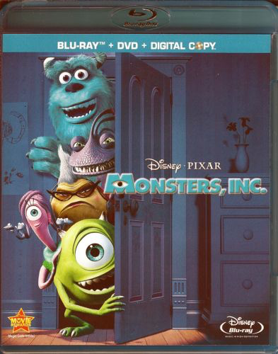 Monsters, Inc. - Blu-Ray Media Heroic Goods and Games   