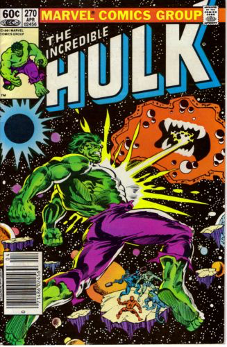 Incredible Hulk, Vol. 1 #270 Comics Marvel   