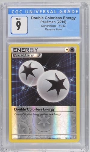 Pokemon - Double Colorless Energy - Generations 2016 Reverse Holo - CG Heroic Goods and Games Pokemon - Double Colorless Energy - Generations 2016 Reverse Holo - CG Heroic Goods and Games