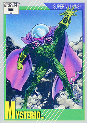 Marvel Universe 1991 - 070 - Mysterio Vintage Trading Card Singles Impel   