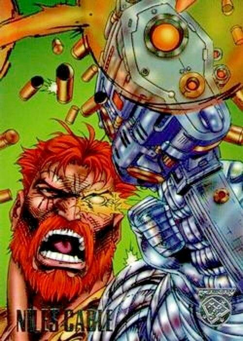 Marvel DC Amalgam 1996 - 36 - Niles Cable Vintage Trading Card Singles Skybox