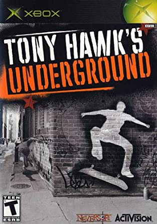 Tony Hawk's Underground - Xbox - in Case Video Games Microsoft   