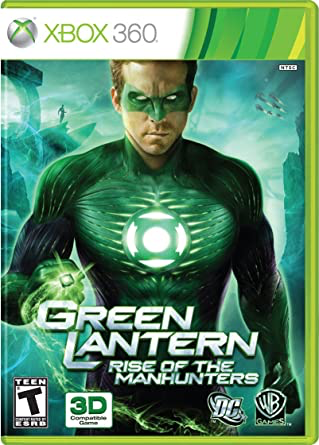 Green Lantern - Rise of the Manhunters - Xbox 360 - in Case Video Games Microsoft   