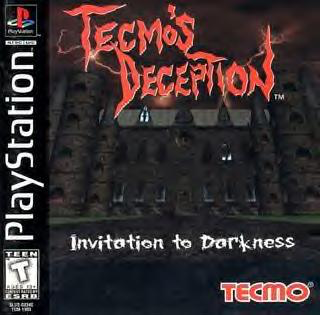 Tecmo’s Deception - Invitation to Darkness - Playstation 1 - Complete Video Games Sony   