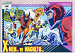 Marvel Universe 1991 - 125 - X-Men vs. Magneto Vintage Trading Card Singles Impel