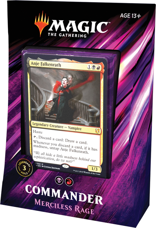 Magic the Gathering CCG: Commander - Merciless Rage CCG WIZARDS OF THE COAST, INC   