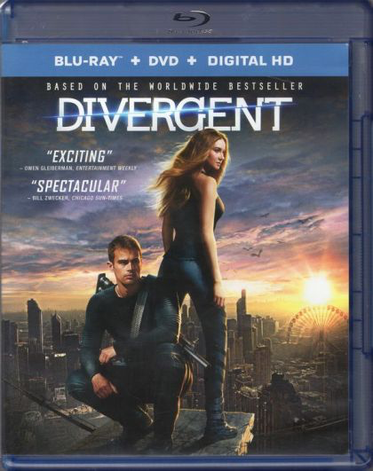 Divergent - Blu-Ray Media Heroic Goods and Games   