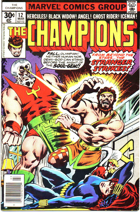 Champions, Vol. 1 (Marvel) #12 Comics Marvel   