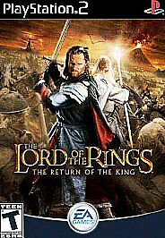 Lord of the Rings - Return of the King - Playstation 2 - Complete Video Games Sony   