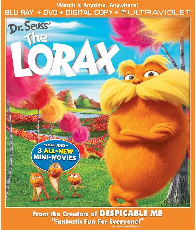 Lorax - Blu-Ray Media Heroic Goods and Games   