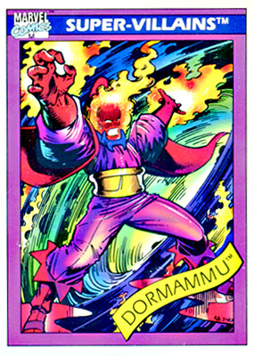 Marvel Universe 1990 - 069 - Dormammu Vintage Trading Card Singles Impel   