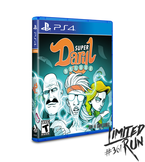 Super Daryl Deluxe - Limited Run #361 - Playstation 4 - Sealed Video Games Limited Run   