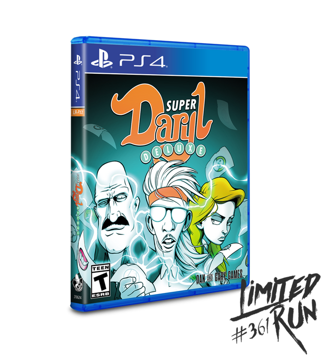 Super Daryl Deluxe - Limited Run #361 - Playstation 4 - Sealed Video Games Limited Run   