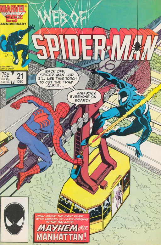 Web of Spider-Man, Vol. 1 #021 Comics Marvel   