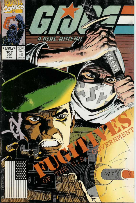 G.I. Joe: A Real American Hero (Marvel) #107 Comics Marvel   