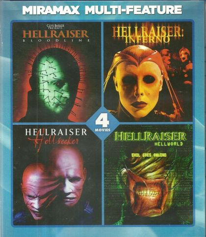 Hellraiser Collection II, Bloodline, Inferno - Blu-Ray Media Heroic Goods and Games   