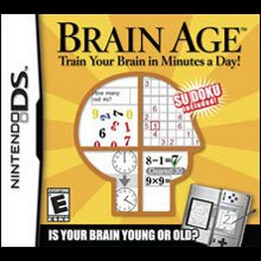 Brain Age - DS - Loose Video Games Nintendo   