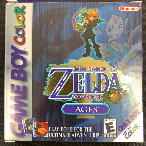 Legend of Zelda - Oracle of Ages - Game Boy Color - Complete Video Games Nintendo   