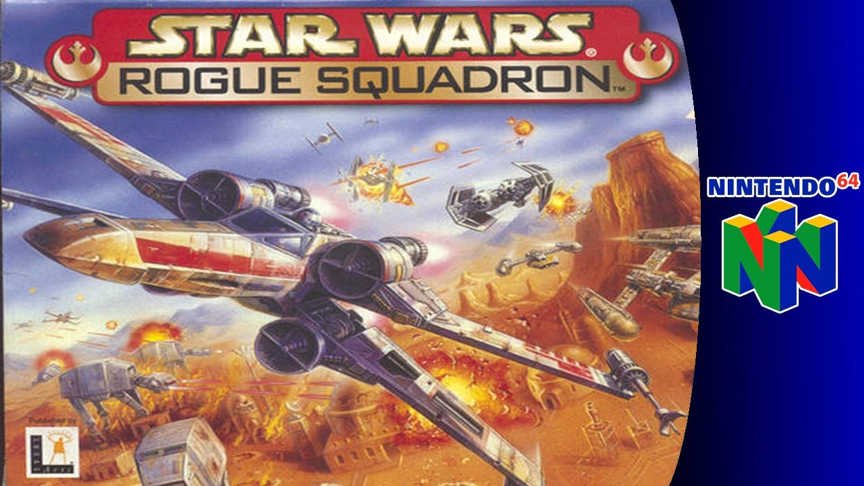 Star Wars - Rogue Squadron - N64 - Loose Video Games Nintendo   