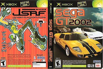 Sega GT 2002 and Jet Set Radio Future - Xbox - in Case Video Games Microsoft   