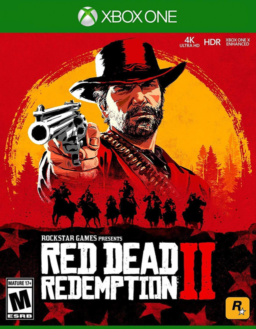 Red Dead Redemption 2 - Xbox One - in Case Video Games Microsoft   