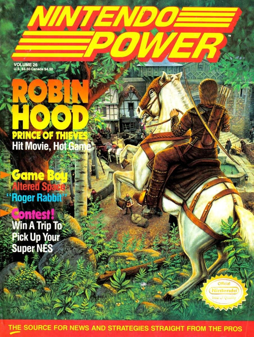 Nintendo Power - Issue 026 - Robin Hood Prince of Thieves Odd Ends Nintendo   