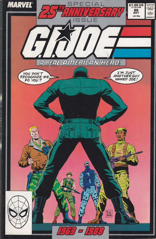 G.I. Joe: A Real American Hero (Marvel) #086 Comics Marvel   