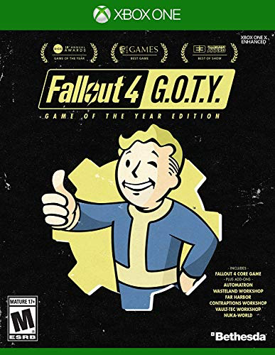 Fallout 4 Game of the Year - Xbox One - Complete Video Games Microsoft   