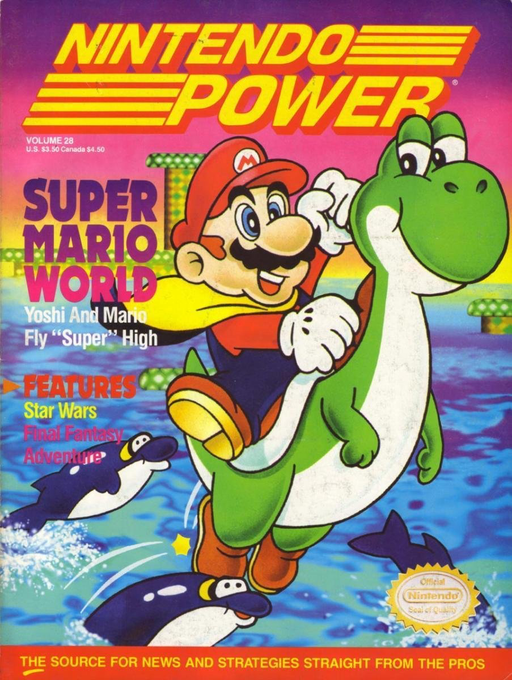 Nintendo Power - Issue 028 - Super Mario World Odd Ends Nintendo   